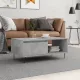 Betonszürke szerelt fa dohányzóasztal 90x50x36,5 cm