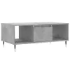 Betonszürke szerelt fa dohányzóasztal 90x50x36,5 cm