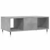 Betonszürke szerelt fa dohányzóasztal 90x50x36,5 cm