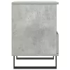 2 db betonszürke szerelt fa éjjeliszekrény 40 x 35 x 50 cm