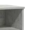 2 db betonszürke szerelt fa éjjeliszekrény 40 x 35 x 50 cm