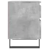 2 db betonszürke szerelt fa éjjeliszekrény 40 x 35 x 50 cm