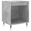 2 db betonszürke szerelt fa éjjeliszekrény 40 x 35 x 50 cm