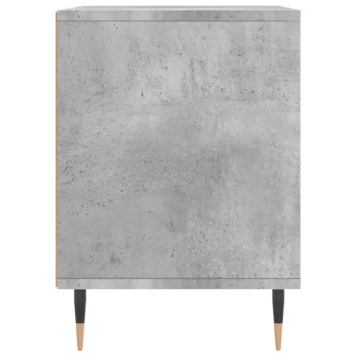 2 db betonszürke szerelt fa éjjeliszekrény 40 x 35 x 50 cm