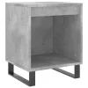 2 db betonszürke szerelt fa éjjeliszekrény 40 x 35 x 50 cm