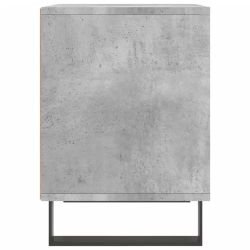 2 db betonszürke szerelt fa éjjeliszekrény 40 x 35 x 50 cm