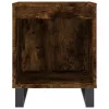 Füstös tölgy színű szerelt fa éjjeliszekrény 40 x 35 x 50 cm