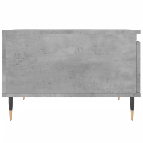 Betonszürke szerelt fa dohányzóasztal 55x55x36,5 cm