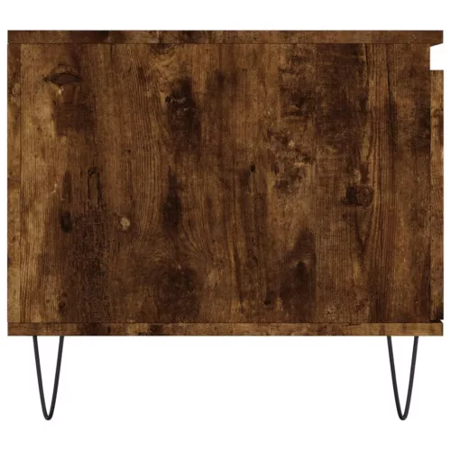 Füstös tölgy színű fatermék dohányzóasztal 100 x 50 x 45 cm