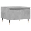 2 db betonszürke szerelt fa dohányzóasztal 50 x 46 x 35 cm