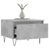 2 db betonszürke szerelt fa dohányzóasztal 50 x 46 x 35 cm
