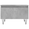 2 db betonszürke szerelt fa dohányzóasztal 50 x 46 x 35 cm