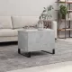 Betonszürke szerelt fa dohányzóasztal 60 x 44,5 x 45 cm