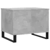 Betonszürke szerelt fa dohányzóasztal 60 x 44,5 x 45 cm
