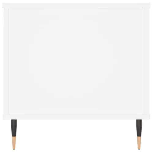 Fehér szerelt fa dohányzóasztal 90x44,5x45 cm