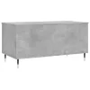 Betonszürke szerelt fa dohányzóasztal 90x44,5x45 cm