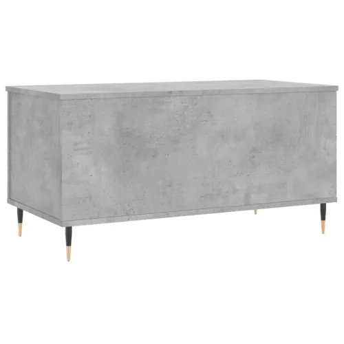 Betonszürke szerelt fa dohányzóasztal 90x44,5x45 cm