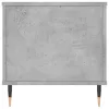 Betonszürke szerelt fa dohányzóasztal 90x44,5x45 cm