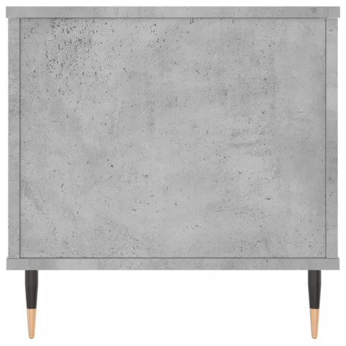 Betonszürke szerelt fa dohányzóasztal 90x44,5x45 cm