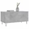Betonszürke szerelt fa dohányzóasztal 90x44,5x45 cm