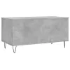 Betonszürke szerelt fa dohányzóasztal 90x44,5x45 cm