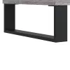 Szürke sonoma színű szerelt fa dohányzóasztal 90x44,5x45 cm