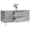 Betonszürke szerelt fa dohányzóasztal 102x44,5x50 cm