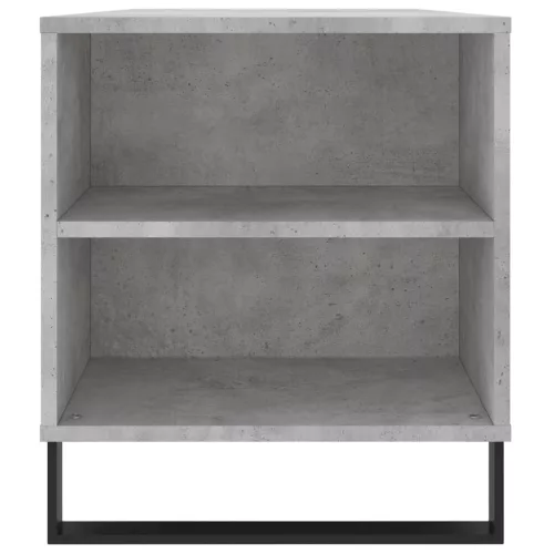 Betonszürke szerelt fa dohányzóasztal 102x44,5x50 cm