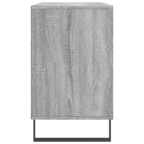 Szürke sonoma színű szerelt fa cipősszekrény 102x36x60 cm