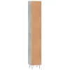 Betonszürke szerelt fa fürdőszobaszekrény 30 x 30 x 190 cm