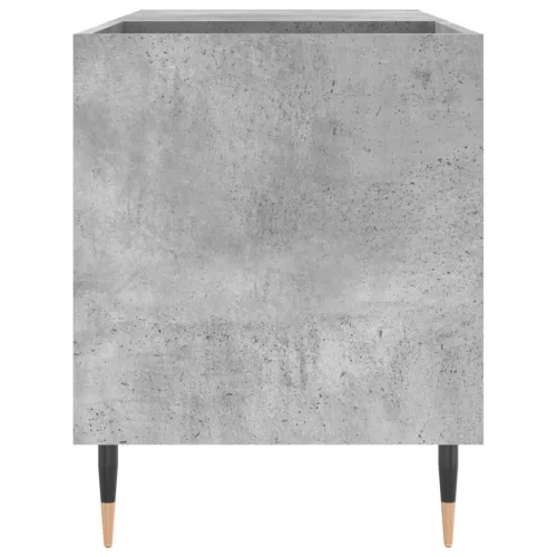 Betonszürke szerelt fa hanglemezszekrény 85x38x48 cm