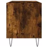 Füstös tölgy színű szerelt fa hanglemezszekrény 85x38x48 cm