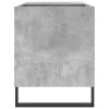 Betonszürke szerelt fa hanglemezszekrény 85x38x48 cm