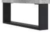 Betonszürke szerelt fa hanglemezszekrény 74,5x38x48 cm