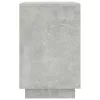 Betonszürke szerelt fa tálalószekrény 102x35x60 cm