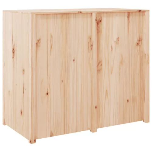 Tömör fenyőfa kültéri konyhaszekrény 106 x 55 x 92 cm