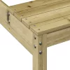 Impregnált fenyőfa piknik asztal 160 x 134 x 75 cm
