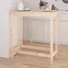 Tömör fenyőfa bárasztal 100 x 50 x 110 cm
