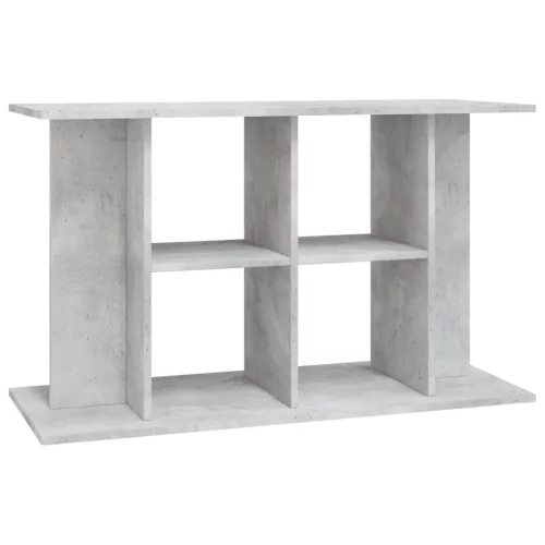Betonszürke akváriumállvány 100 x 40 x 60 cm rétegelt fából