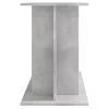 Betonszürke akváriumállvány 100 x 40 x 60 cm rétegelt fából
