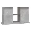 Betonszürke akváriumállvány 101 x 41 x 58 cm rétegelt fából