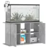 Betonszürke akváriumállvány 101 x 41 x 58 cm rétegelt fából