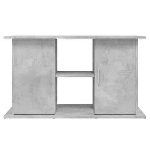 Betonszürke akváriumállvány 101 x 41 x 58 cm rétegelt fából