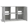 Betonszürke akváriumállvány 101 x 41 x 58 cm rétegelt fából