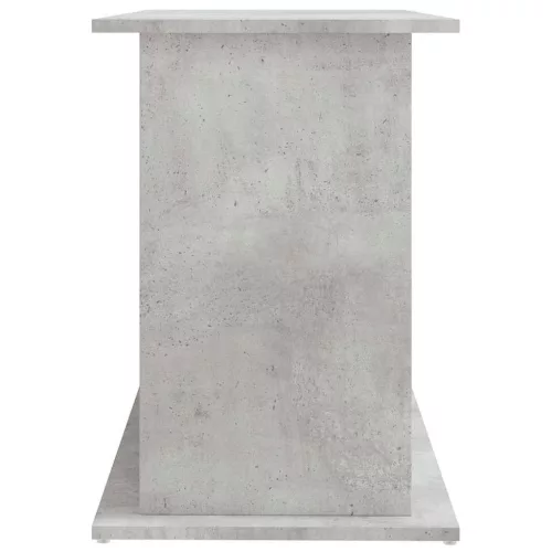 Betonszürke akváriumállvány 101 x 41 x 58 cm rétegelt fából