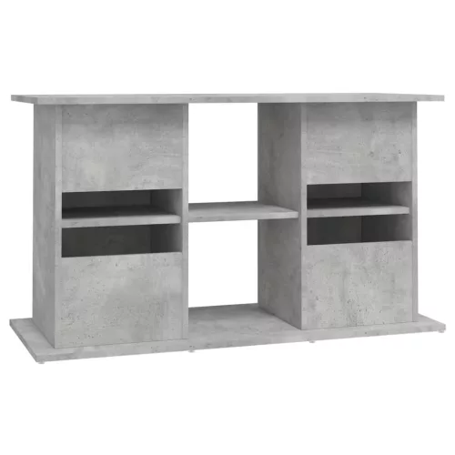 Betonszürke akváriumállvány 101 x 41 x 58 cm rétegelt fából