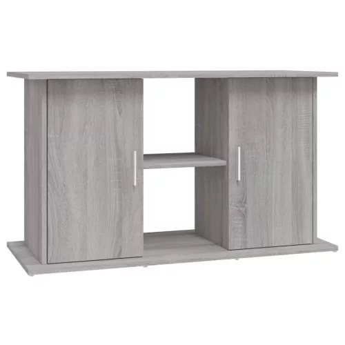 Szürke sonoma szerelt fa akváriumi állvány 101x41x58 cm