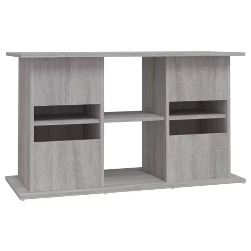 Szürke sonoma szerelt fa akváriumi állvány 101x41x58 cm
