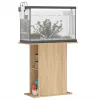 Sonoma tölgyfa akváriumállvány 75 x 36 x 72,5 cm rétegelt fából