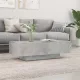 Betonszürke szerelt fa dohányzóasztal 100x49,5x31 cm